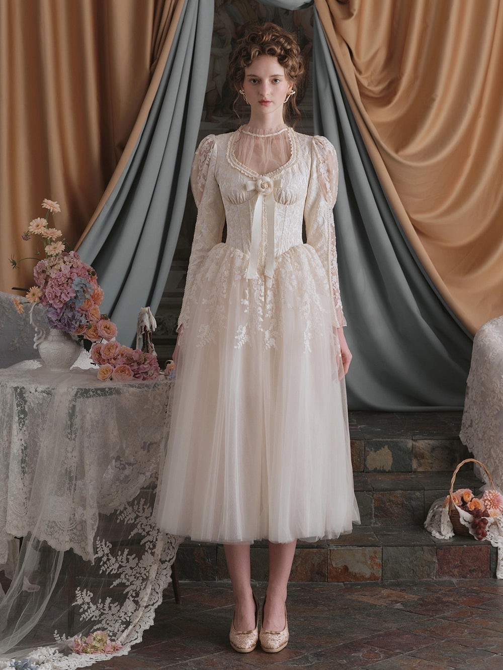 ISO Pure White Wedding Lacemade Dress